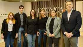 Los participantes de la mesa redonda de CaixaBank Dualiza con Crónica Global / LUÍS MIGUEL AÑÓN (CG)