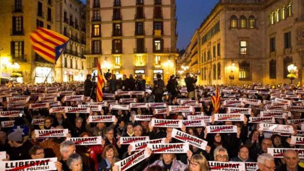 Una manifestación de la ANC / EFE