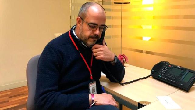 El conseller de Interior, Miquel Buch, en su despacho / EP