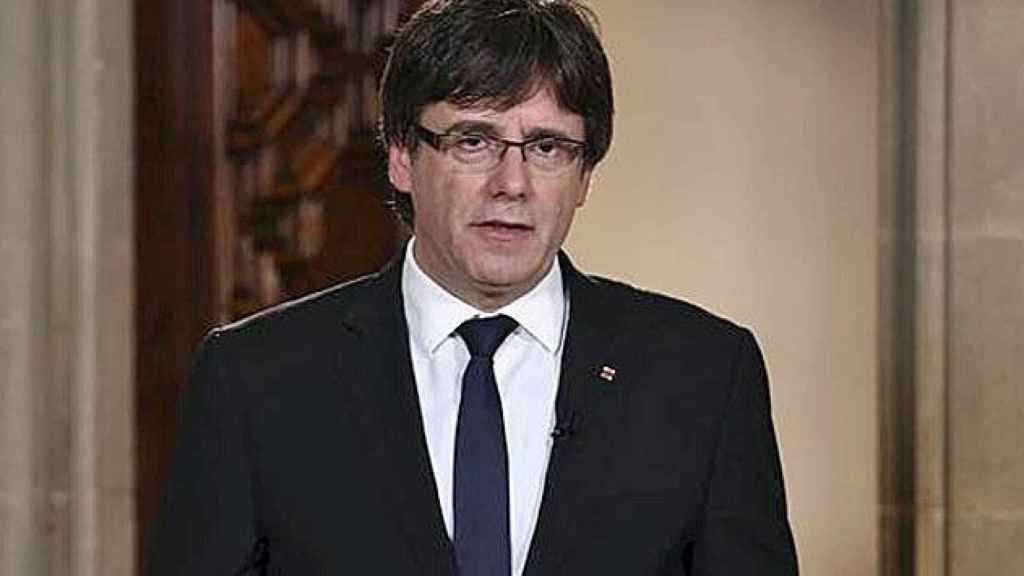 El presidente de la Generalitat, Carles Puigdemont / EFE