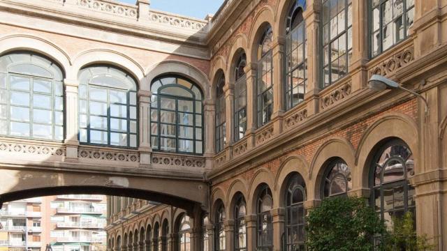 Un pasaje del Hospital Clínic Barcelona, inaugurado en 1906 / CG
