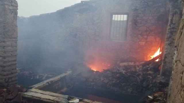 Incendio en una bodega de Tarragona / BOMBERS