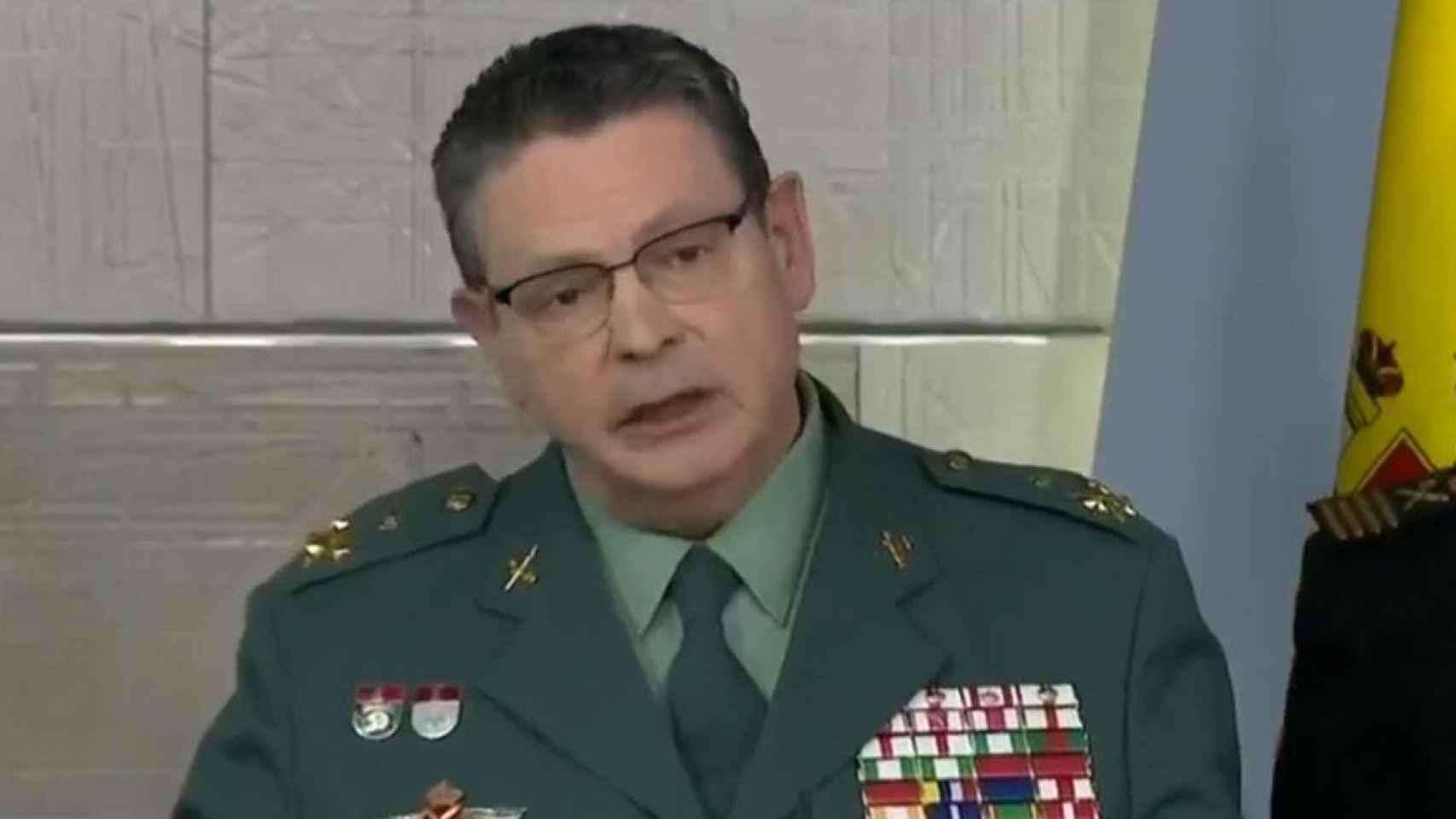 El director operativo adjunto de la Guardia Civil, Laurentino Ceña / MONCLOA