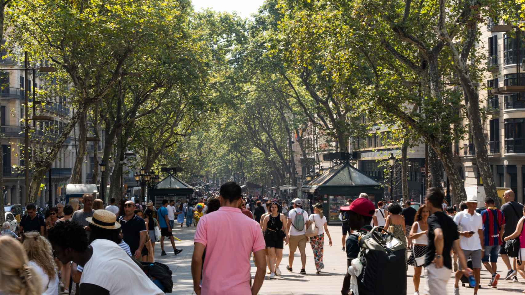 Imagen de Las Ramblas de Barcelona, en Cataluña, España / LUIS MIGUEL AÑÓN (CG)