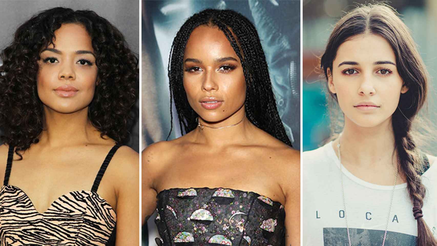 Tesse Thompson, Zoe Kravitz y Naomi Scott | CG