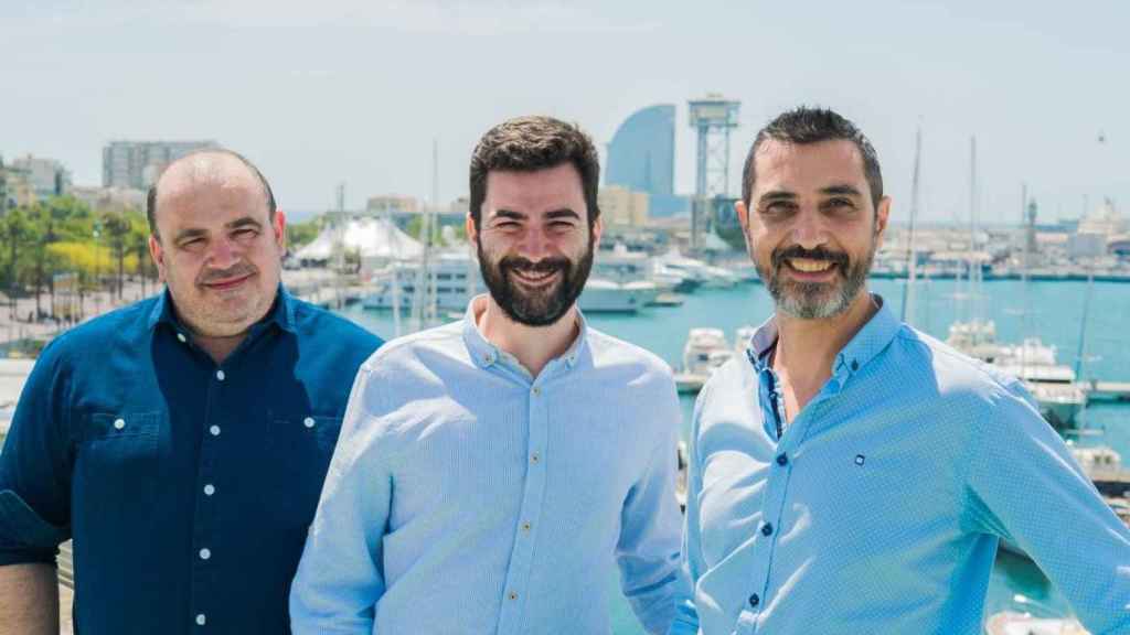 Albert Bosch, Miquel Mora y Carlos Blanco, creadores de Housfy