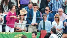 La infanta Elena junto a sus dos hijos, Victoria Federica y Froilán / Europa Press