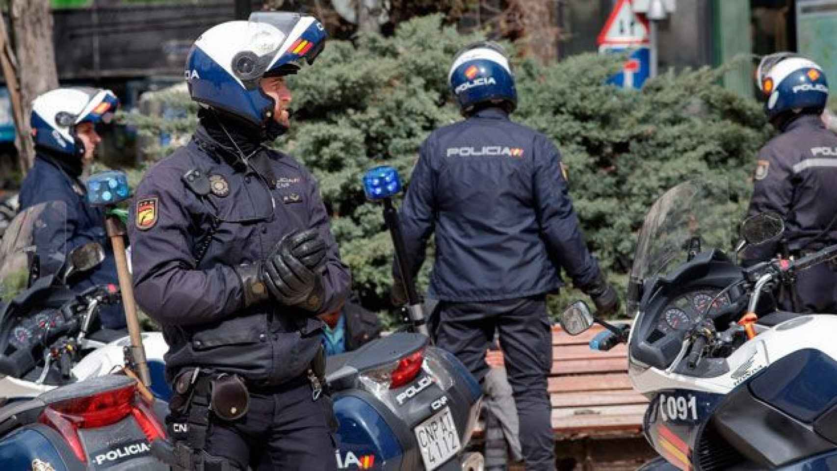 Agentes del Cuerpo Nacional de Policía en una foto de archivo / EP