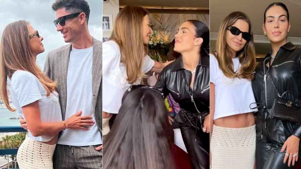 Anna Lewandowska y Georgina Rodríguez coinciden en Cannes / REDES