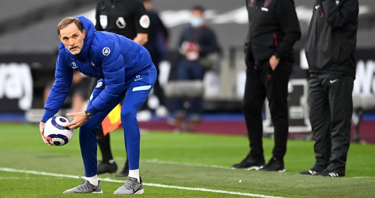 Thomas Tuchel, dirigiendo un partido del Chelsea en la Premier League / EFE