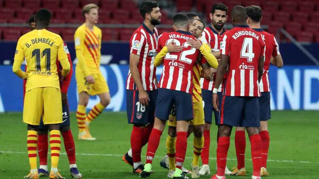 El Atlético ganó al Barça en el Wanda / FC Barcelona