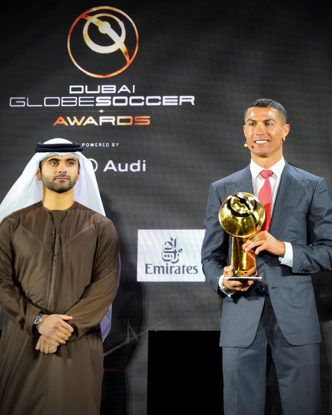 Cristiano Ronaldo, elegido mejor jugador del siglo XXI | Globe Soccer Award