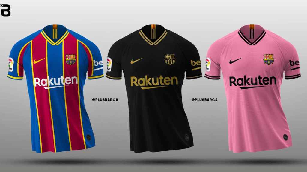 Las nuevas camisetas del Barca para la temporada 2020 21