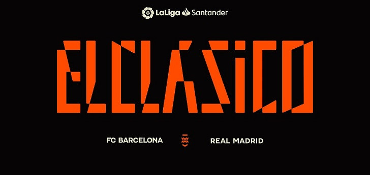 El logotipo de la Liga para promocionar el clásico / LA LIGA