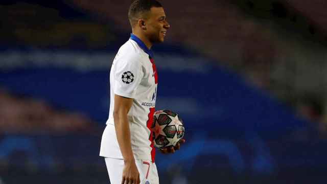 Mbappé tras el partido contra el Barça / EFE