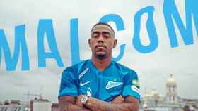 Malcom Oliveira con la camiseta del Zenit / ZENIT