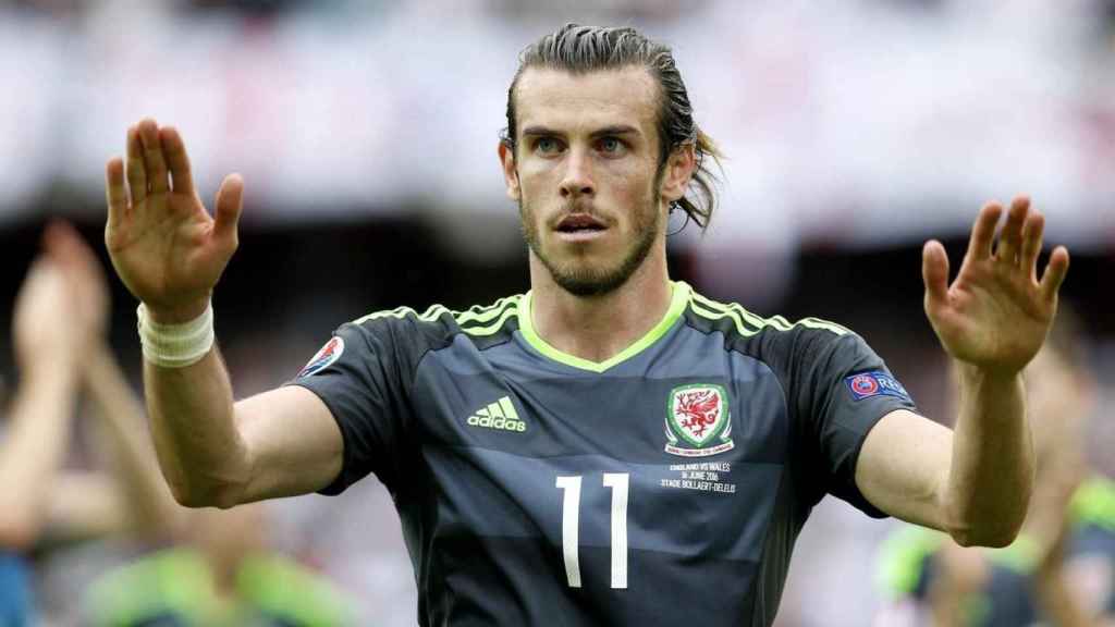 Gareth Bale con la selección de Gales/ EFE