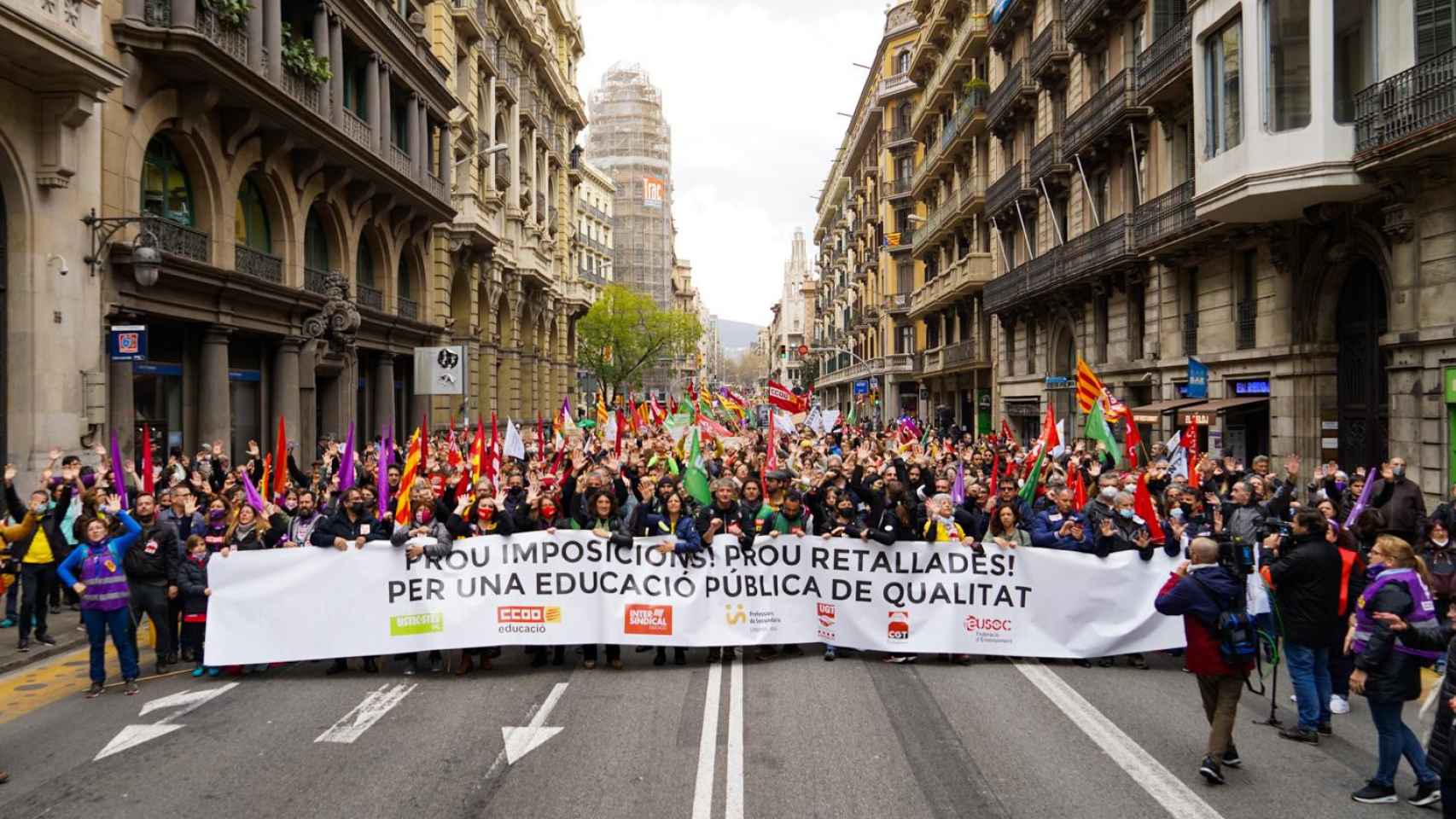 Manifestación Educación / LUIS MIGUEL AÑÓN (CG)