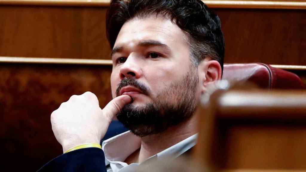 Gabriel Rufián, portavoz parlamentario de ERC / EP