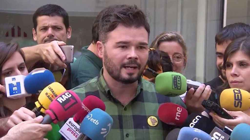 Gabriel Rufián en una foto de archivo / EUROPA PRESS