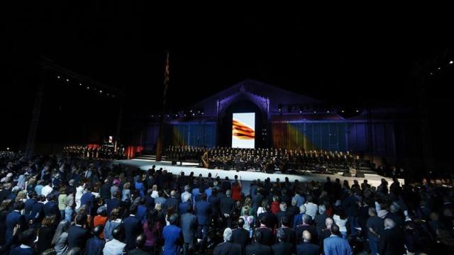 El acto institucional de la Diada exige el derecho a la autodeterminación para Cataluña