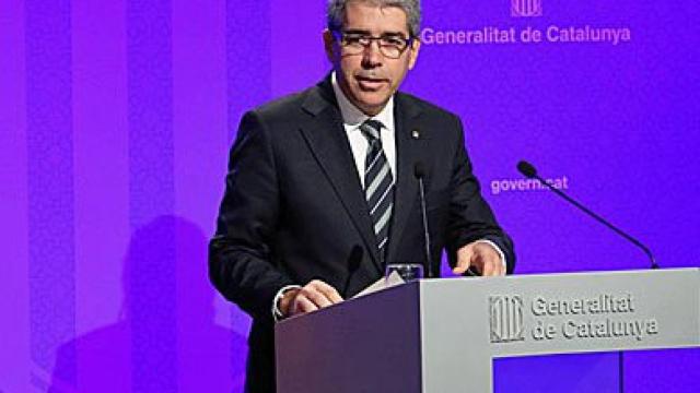 El consejero de la Presidencia y portavoz de la Generalidad, Francesc Homs