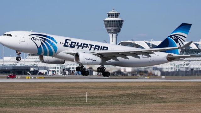 Un avión de Egyptair