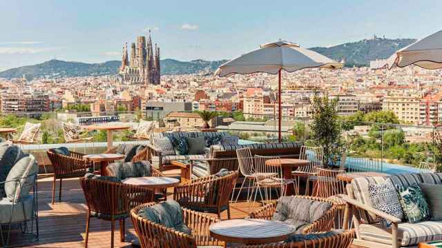 Imagen de la terraza del hotel The Hoxton, en Barcelona / Cedida