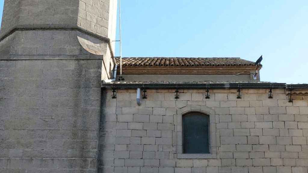 Detalle de la iglesia de El Poal