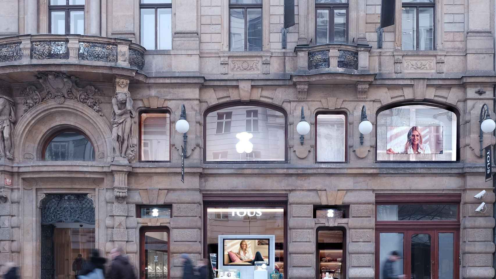 Una tienda de Tous en Praga