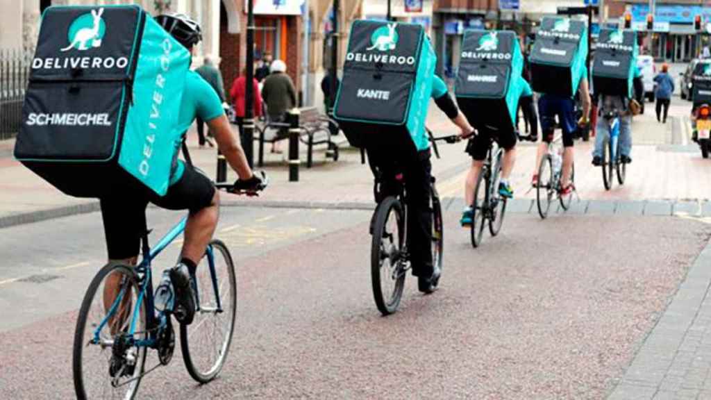 Repartidores de Deliveroo en Reino Unido / Deliveroo