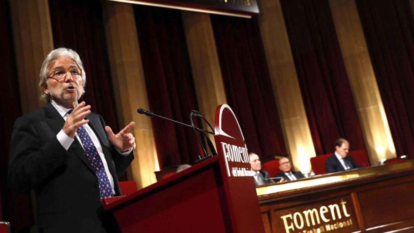 El presidente de Foment del Treball, Josep Sánchez Llibre / EFE