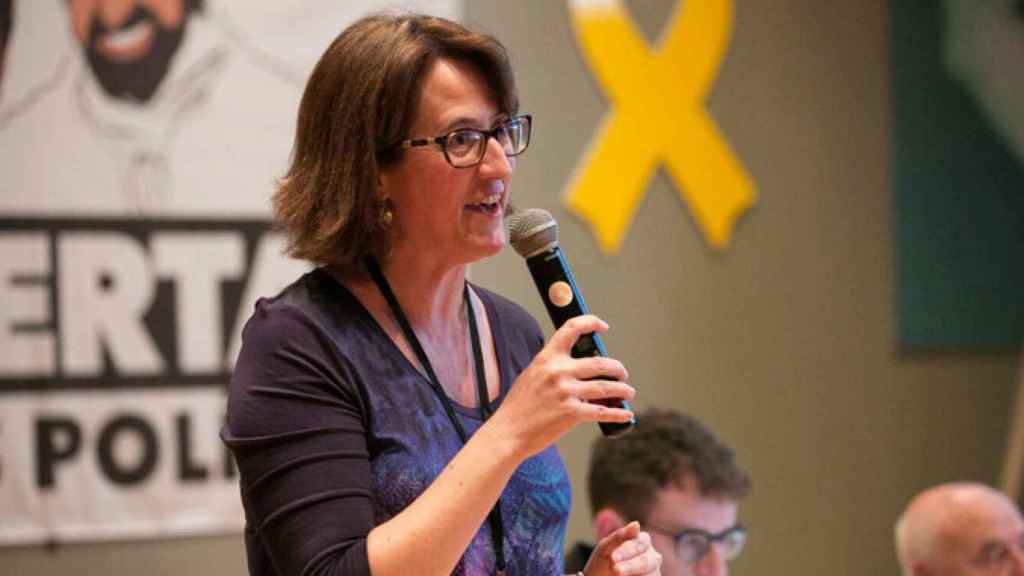 Elisenda Paluzie, presidenta de la entidad independentista ANC que impulsa el proyecto 'Cambres per la República' / EFE