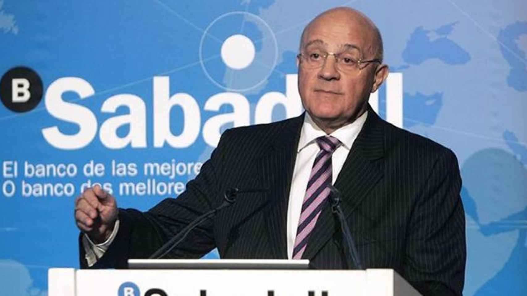 Josep Oliu, president de Banc Sabadell / EFE