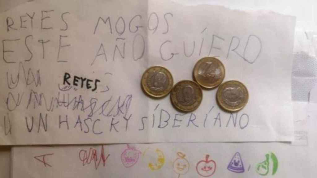 La carta de un niño a los Reyes Magos / REDES