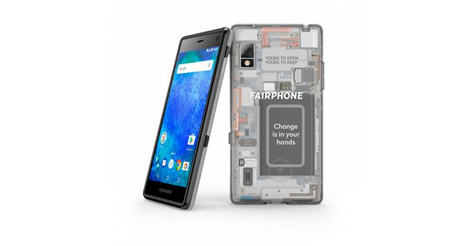 Fairphone 2 con carcasa transparente / FAIRPHONE