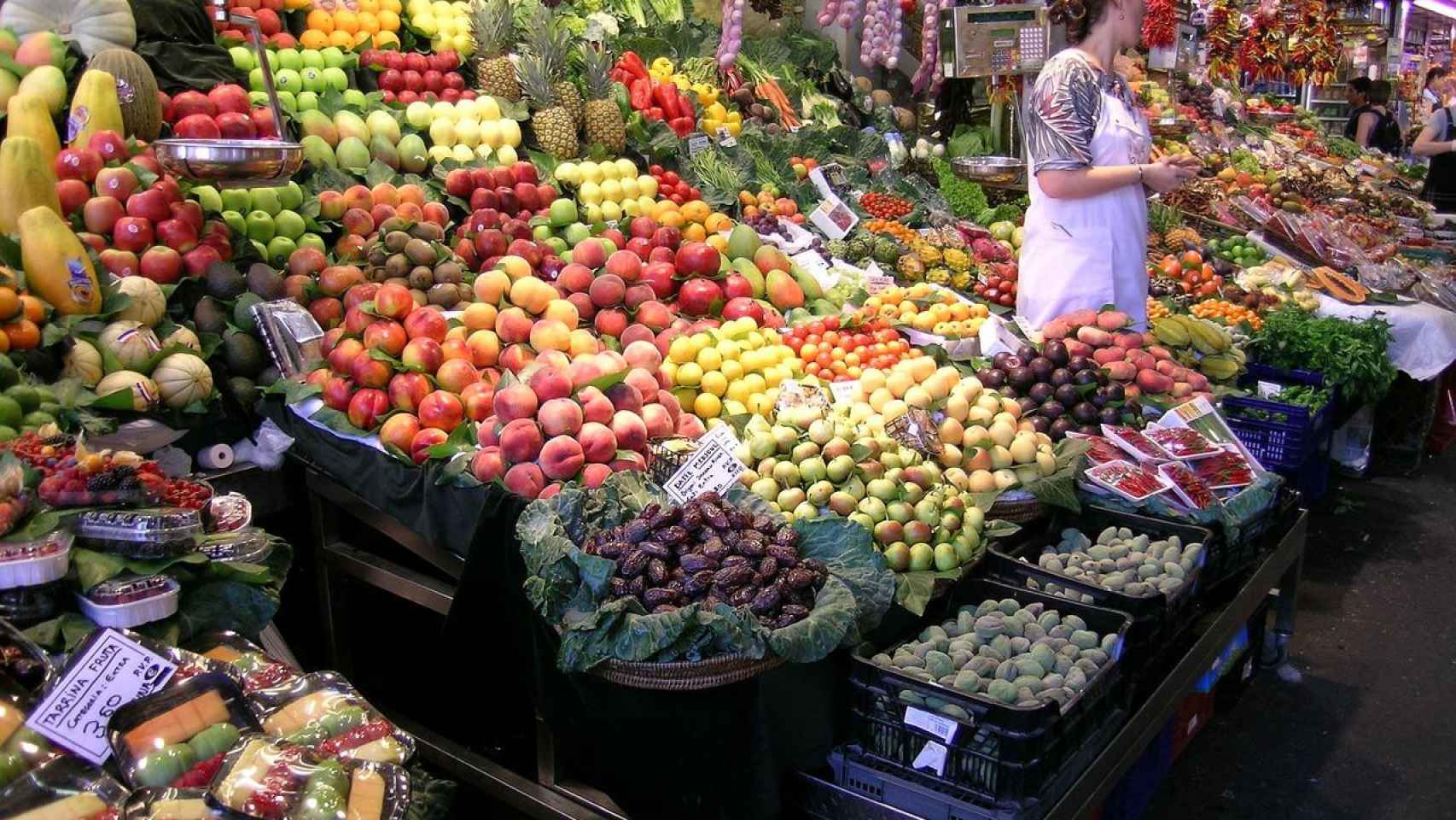 Mercado de La Boquería, uno de los mercados gastronómicos más importantes / PIXABAY