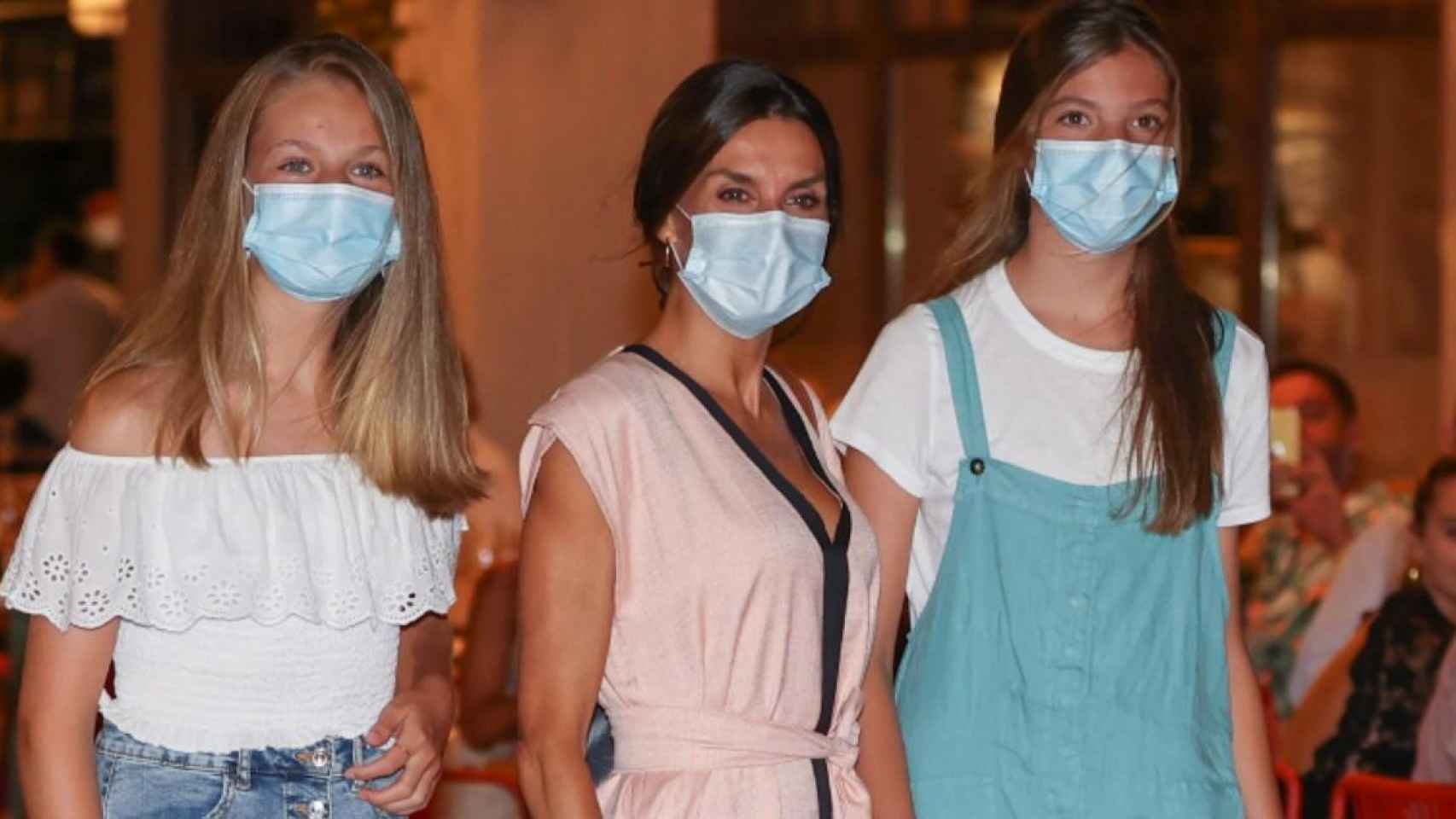 Leonor, Letizia y Sofía en Palma de Mallorca  EP