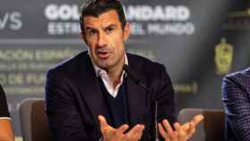 Luis Figo en un acto /REDES