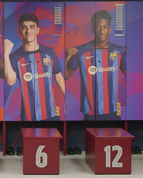 Los nuevos dorsales de Gavi y Alejandro Balde en el primer equipo FCB