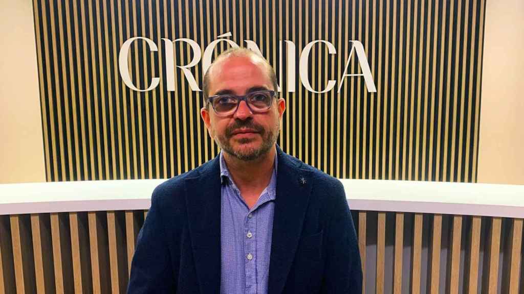 Jordi Farré atiende a Culemanía en las oficinas de Crónica Global / CULEMANIA