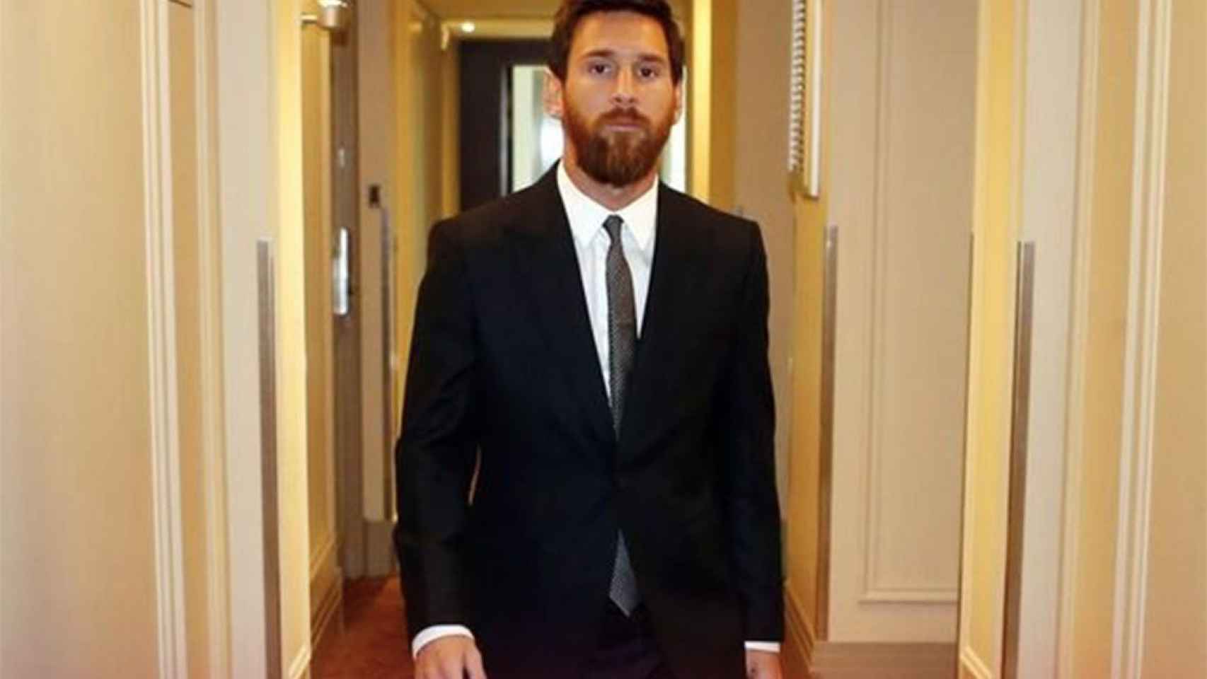 Leo Messi en una imagen de archivo en la gala de la FIFA / Redes