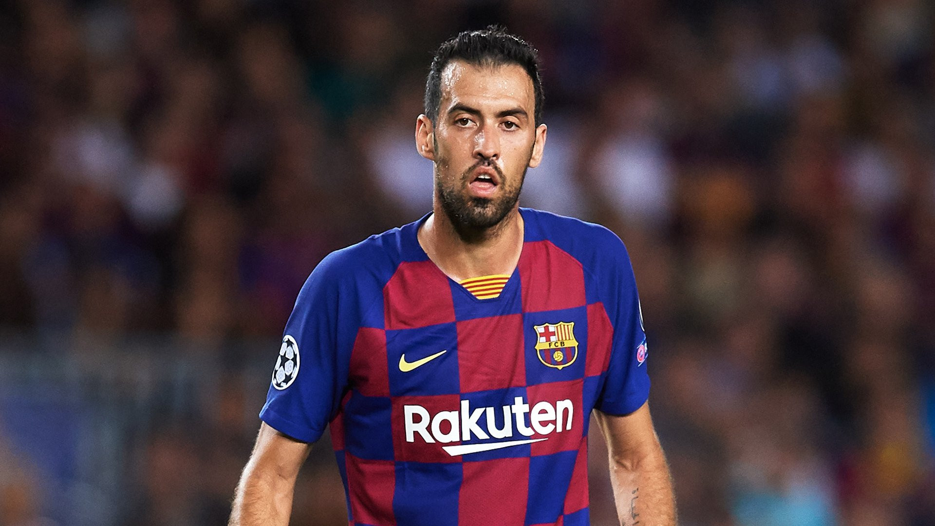 Sergio Busquets, en un partido con el Barça | EFE