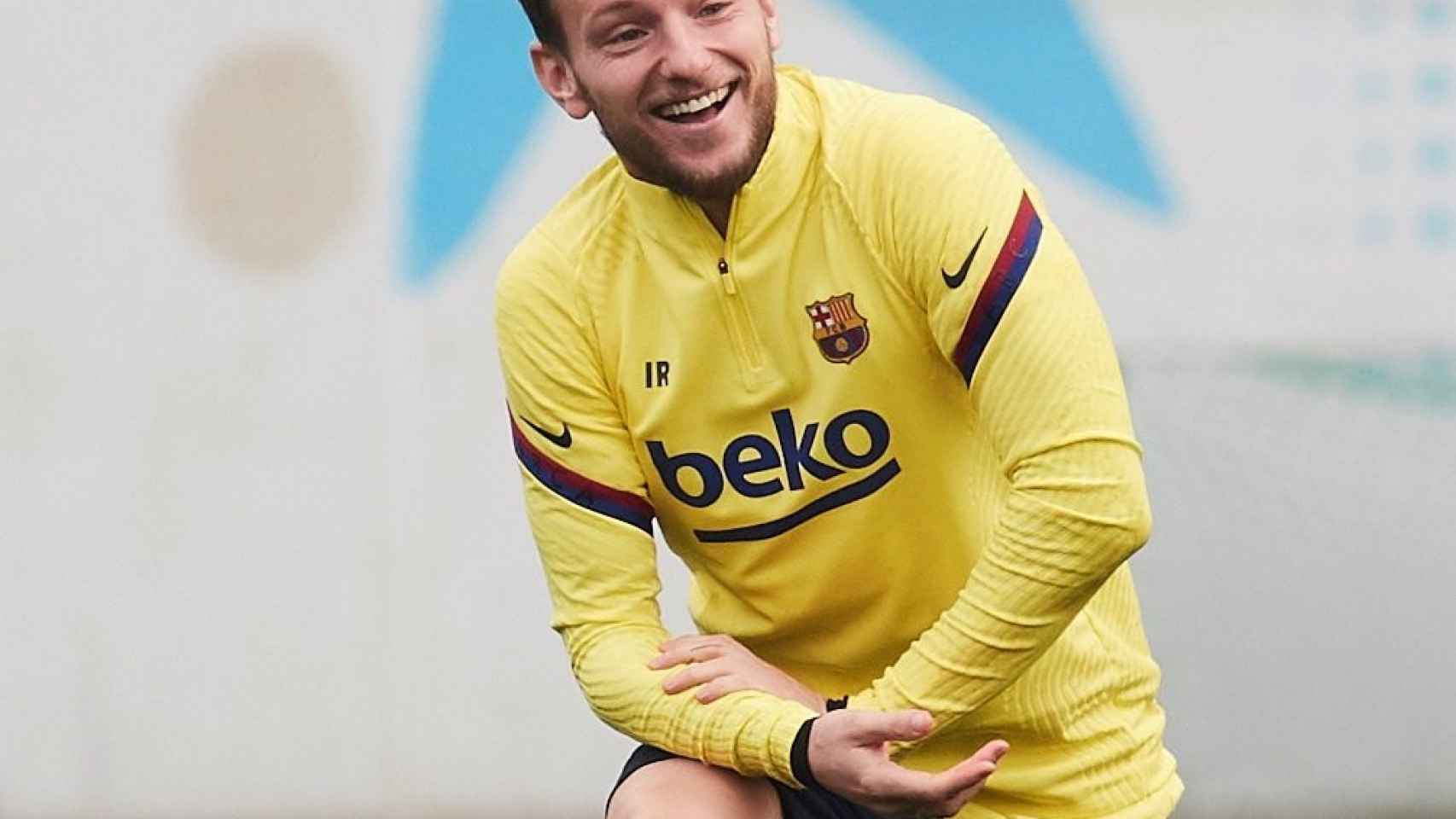 Ivan Rakitic en un partido del Barça / EFE