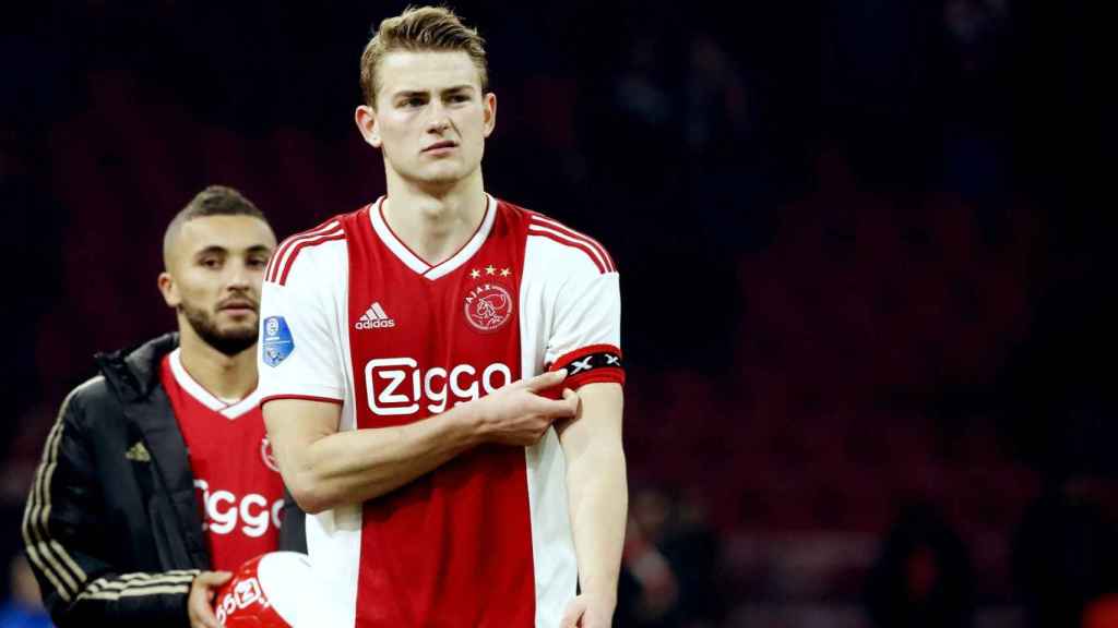 De Ligt en un partido con el Ajax de Ámsterdam / EFE