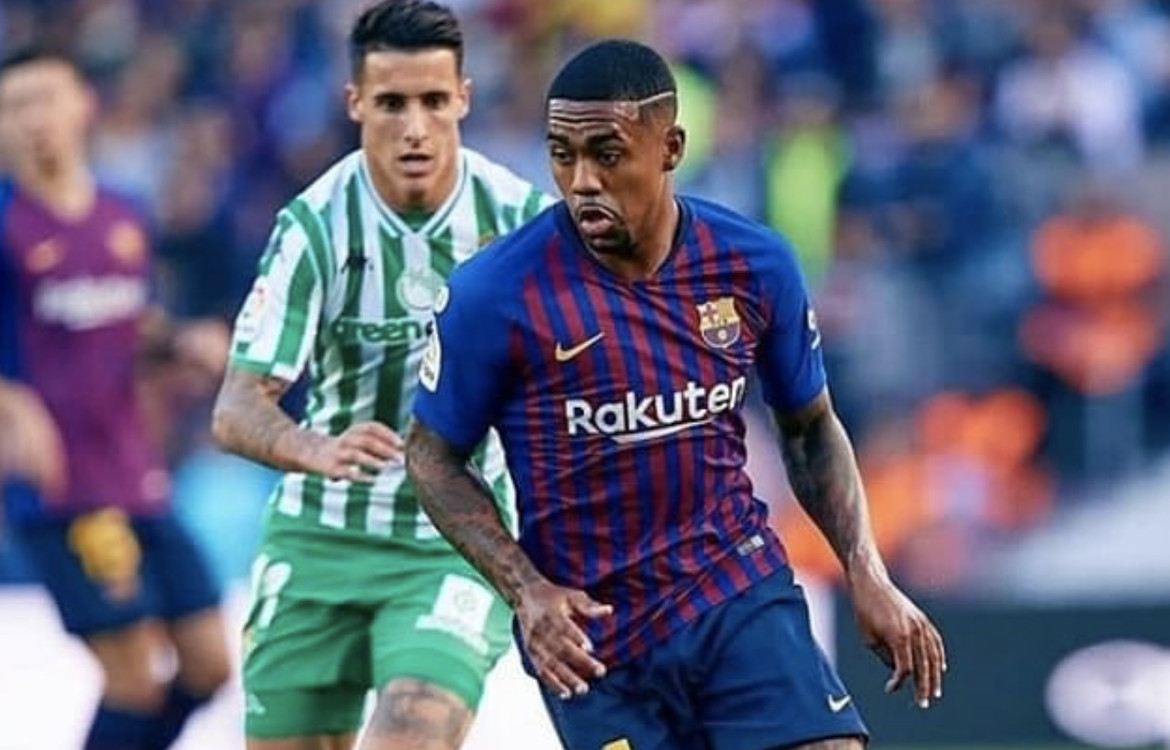 Una foto de archivo de Malcom durante el partido frente al Betis / INSTAGRAM