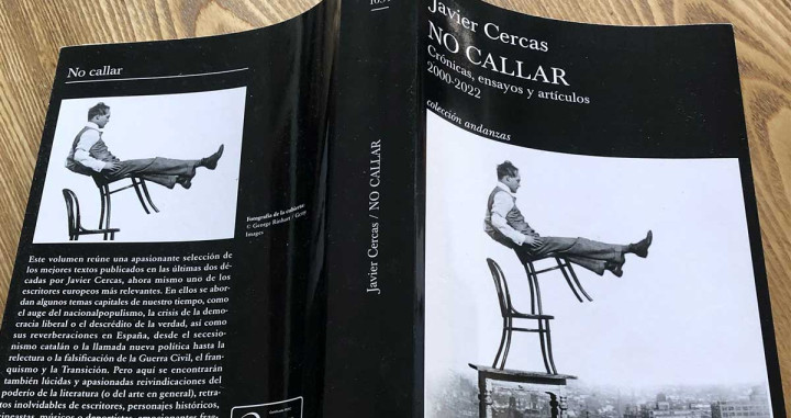 El libro de Javier Cercas con la selección de sus artículos y ensayos