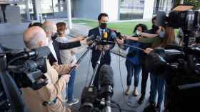 Roger Torrent durante su primera visita institucional a Seat en Martorell / SEAT