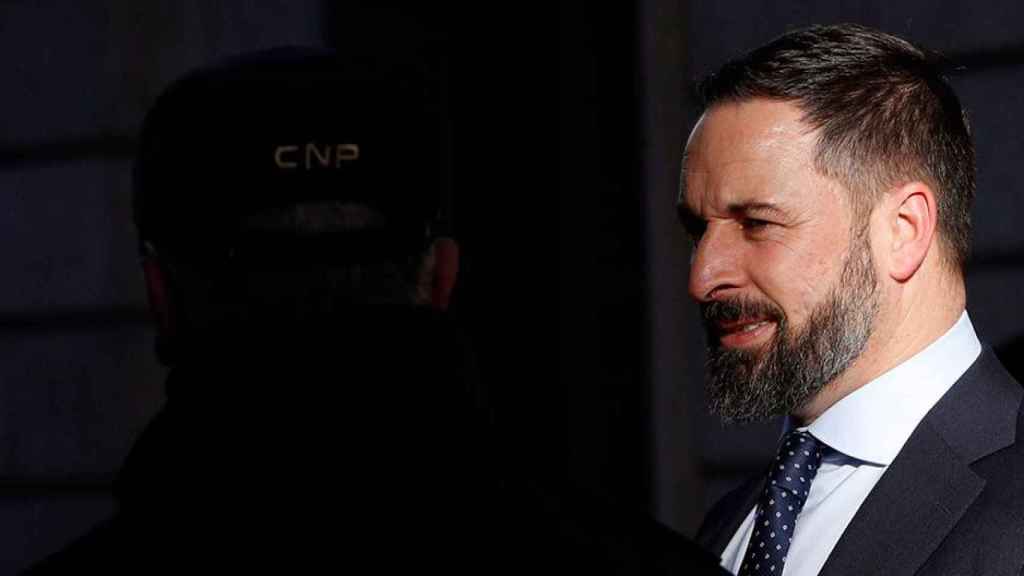 El máximo dirigente de Vox, Santiago Abascal / EP