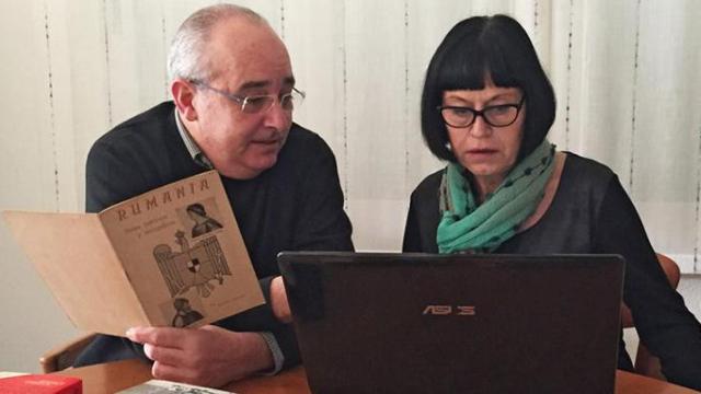 El consejero de Enseñanza, Josep Bargalló, y su esposa Montserrat Palau / SAPIENS